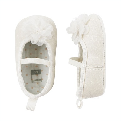 [13637A35] Carter&#039;sBallet Mary Jane Crib Shoes